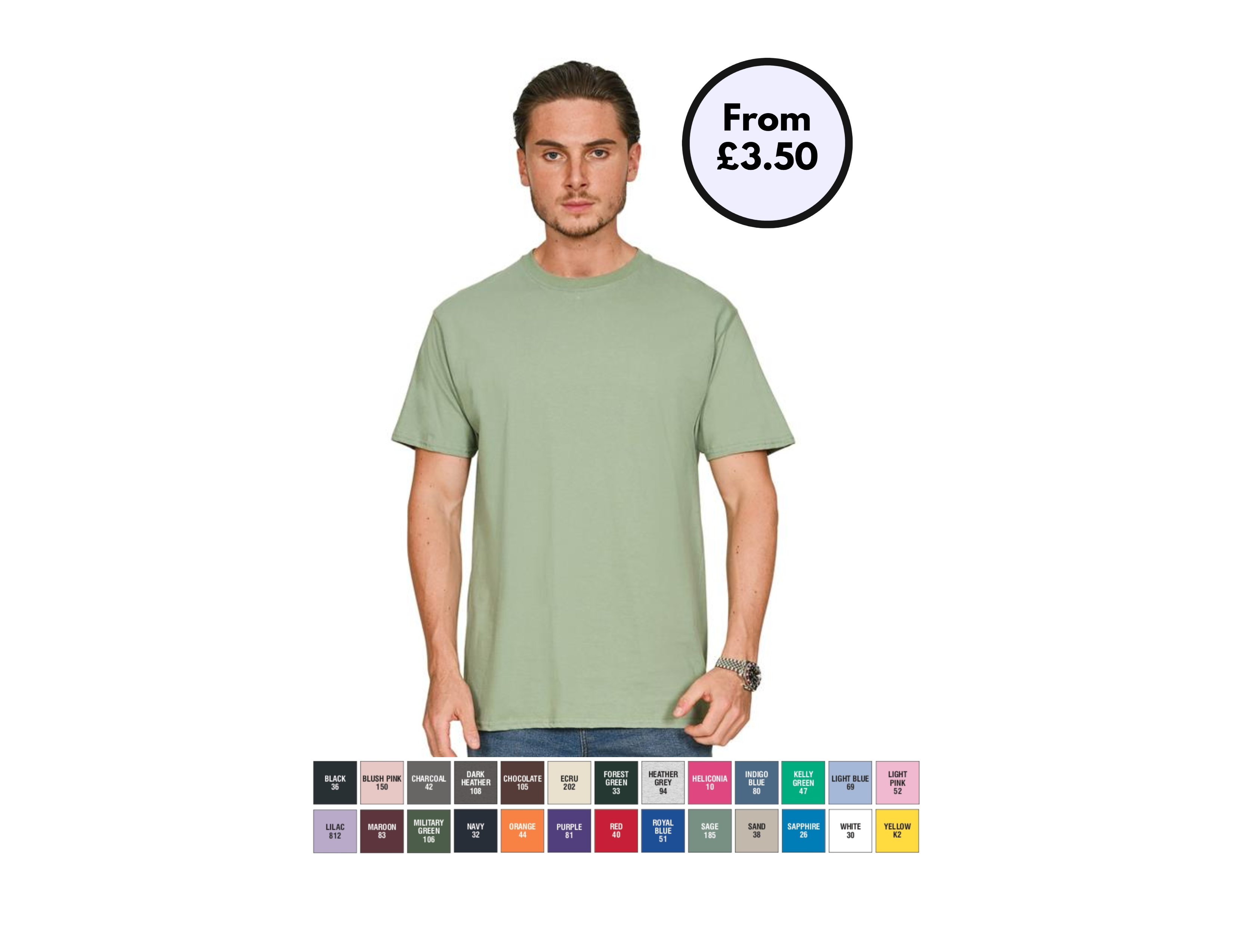 CR1500 - Casual Classic Ringspun 150 Regular Tee Unisex