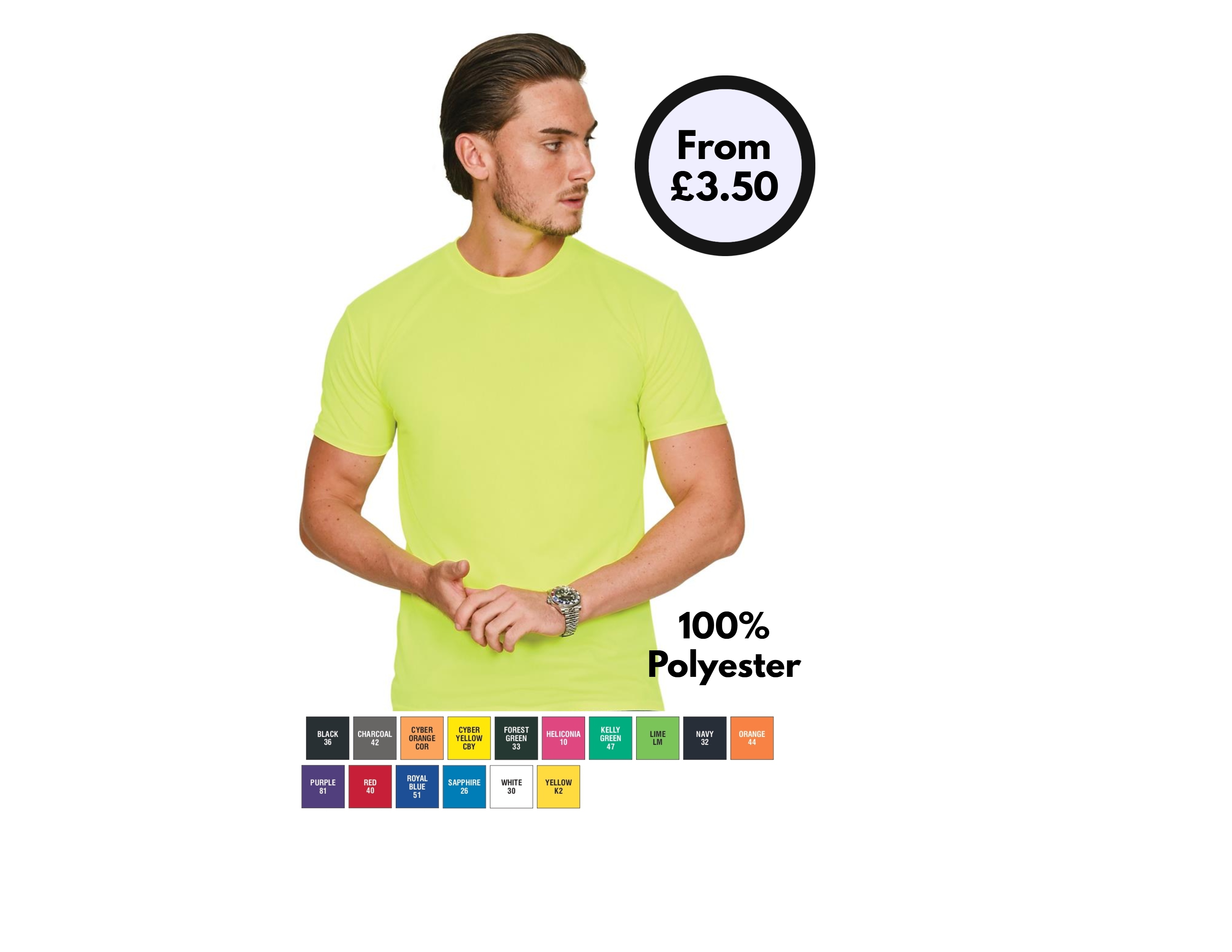 C1100 - Casual Classic Tech 140 Regular Tee Unisex