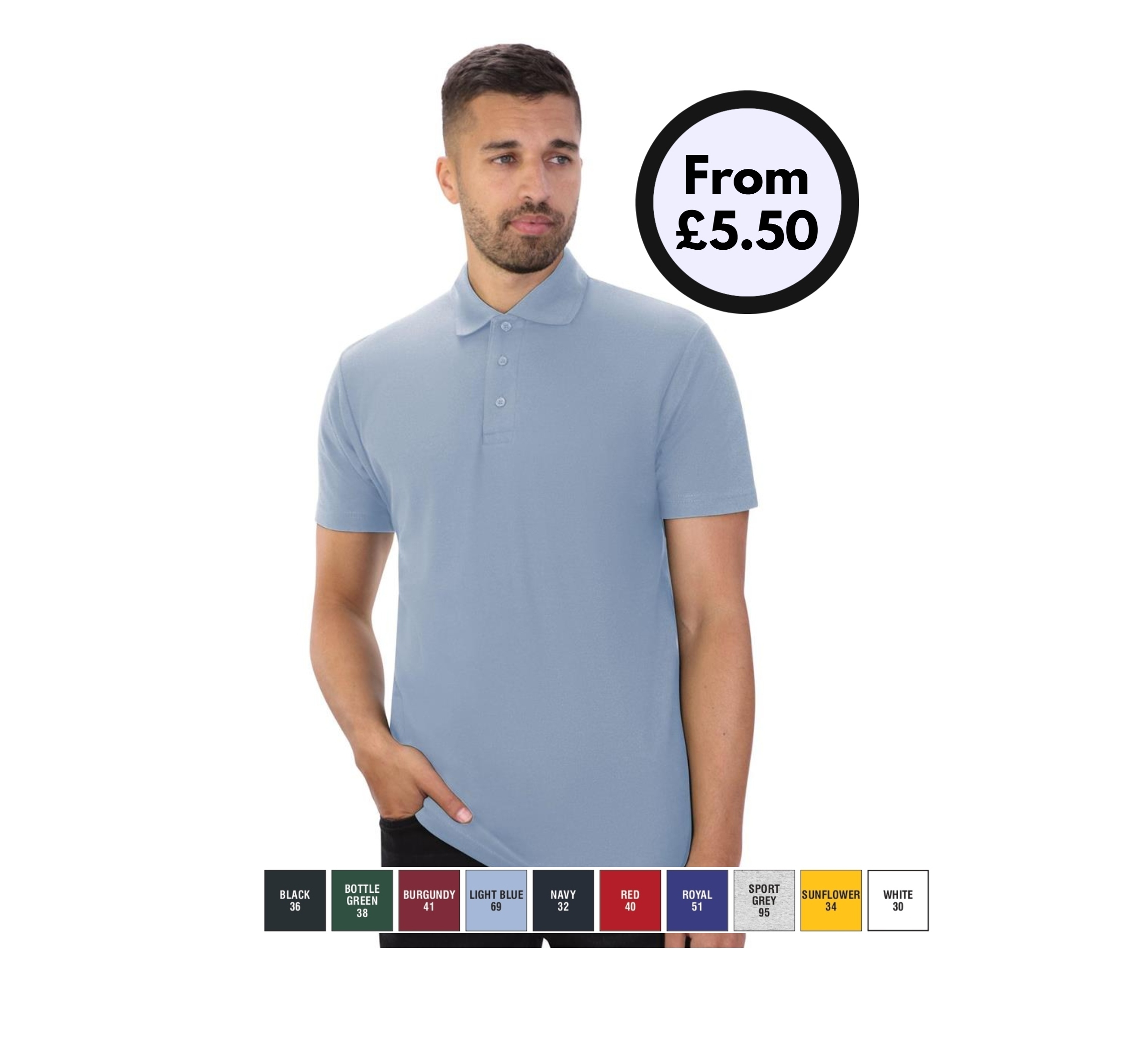 AA11 - Pioneer Ringspun 190 Classic Fit Polo Adult