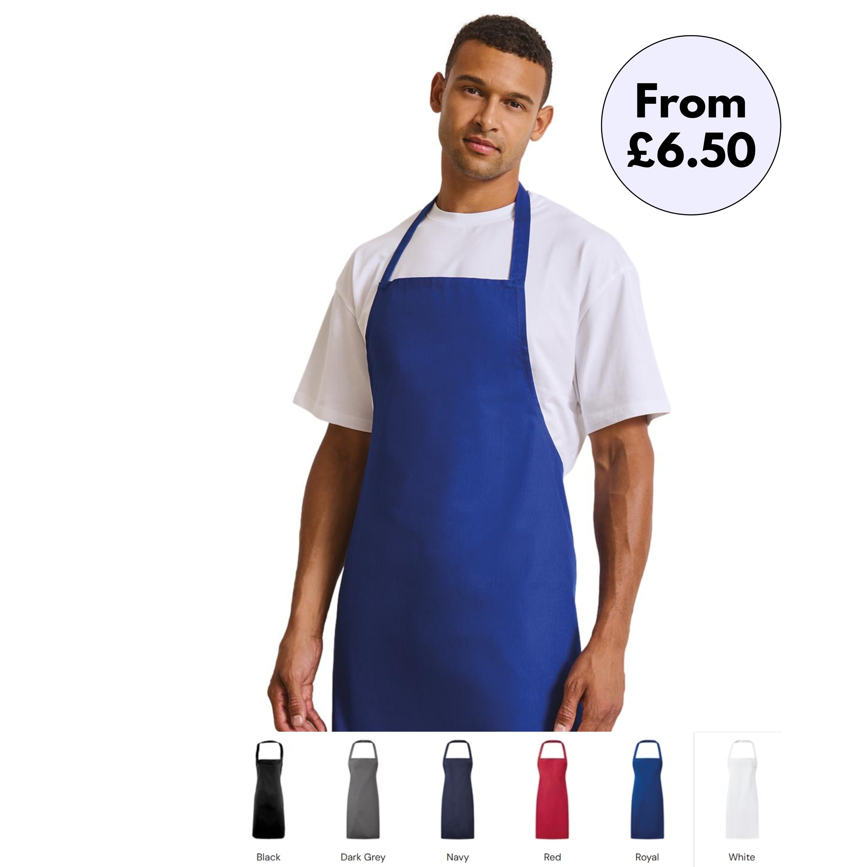 PR165  - Essential bib apron
