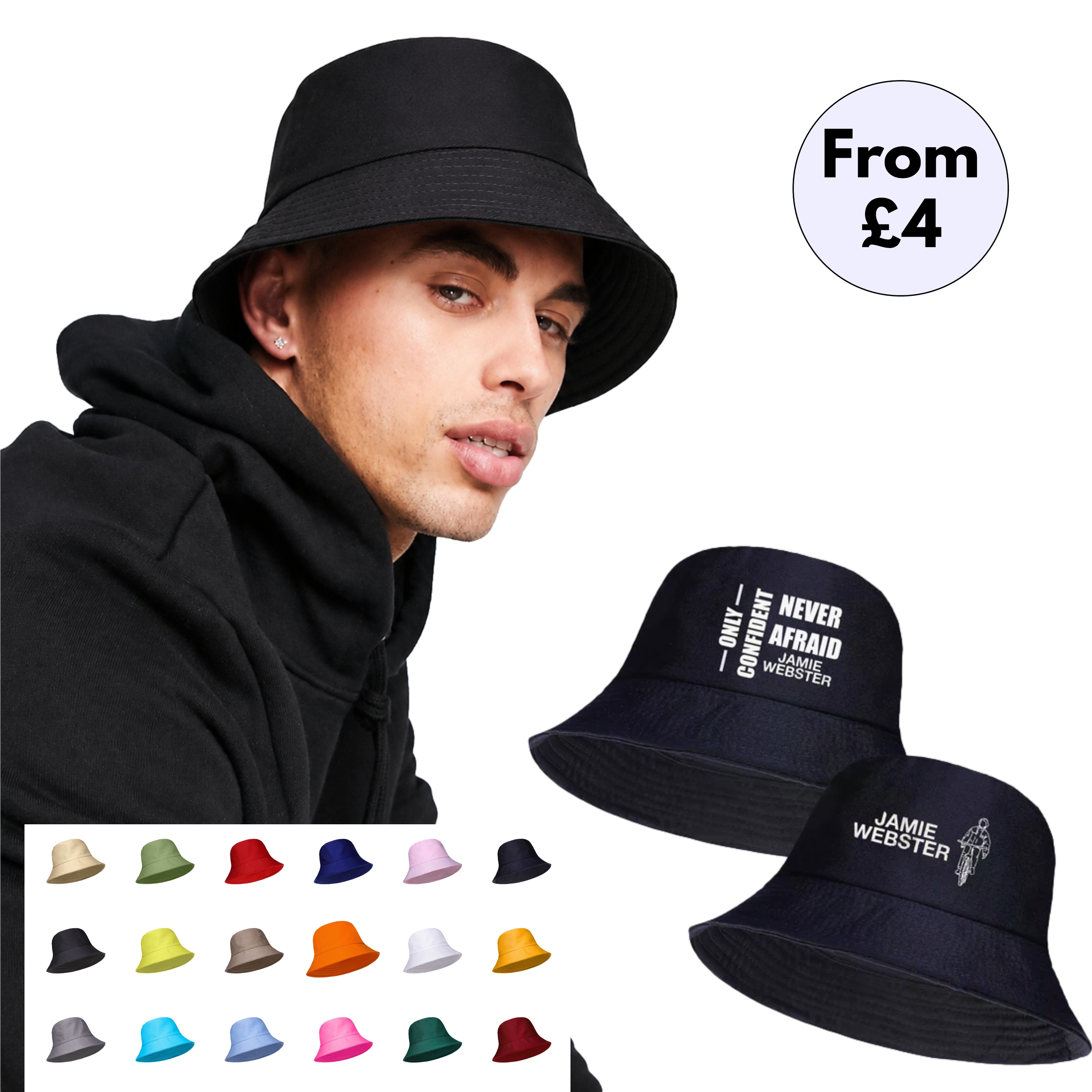 BHT1511 - Reversible Bucket Hat