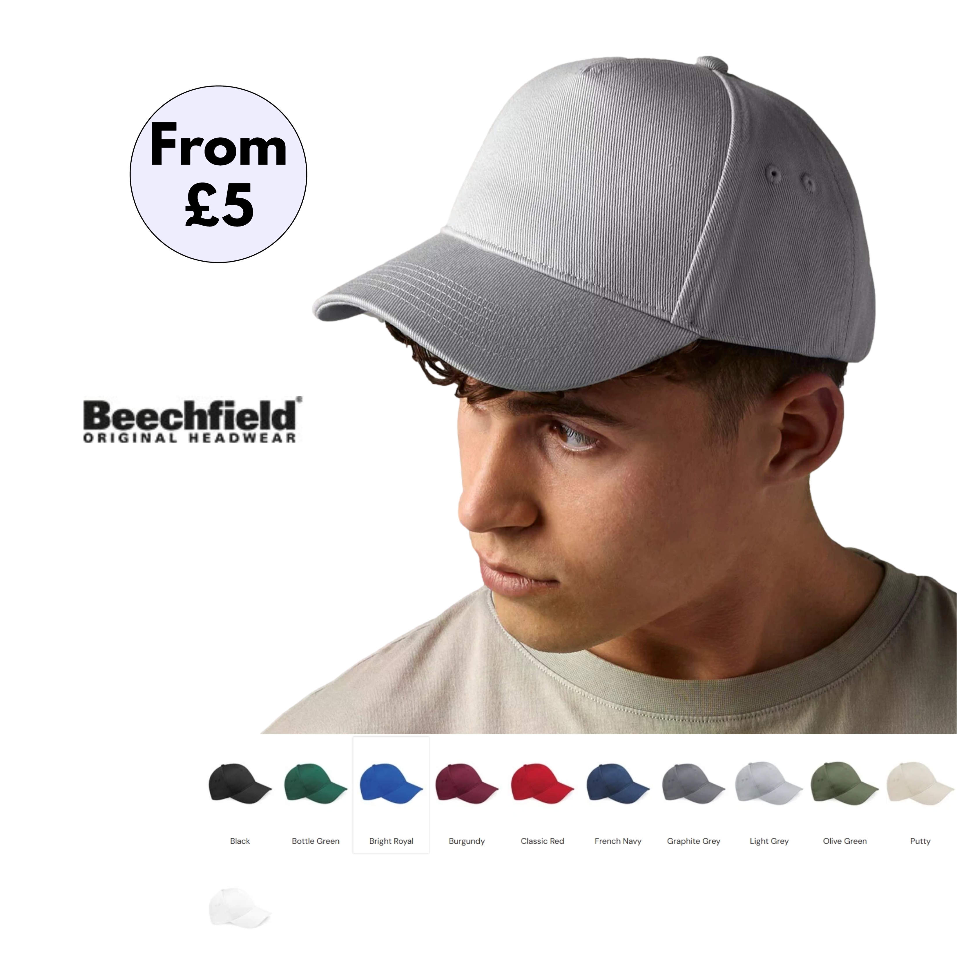 BC015- Beechfield Ultimate 5-panel cap