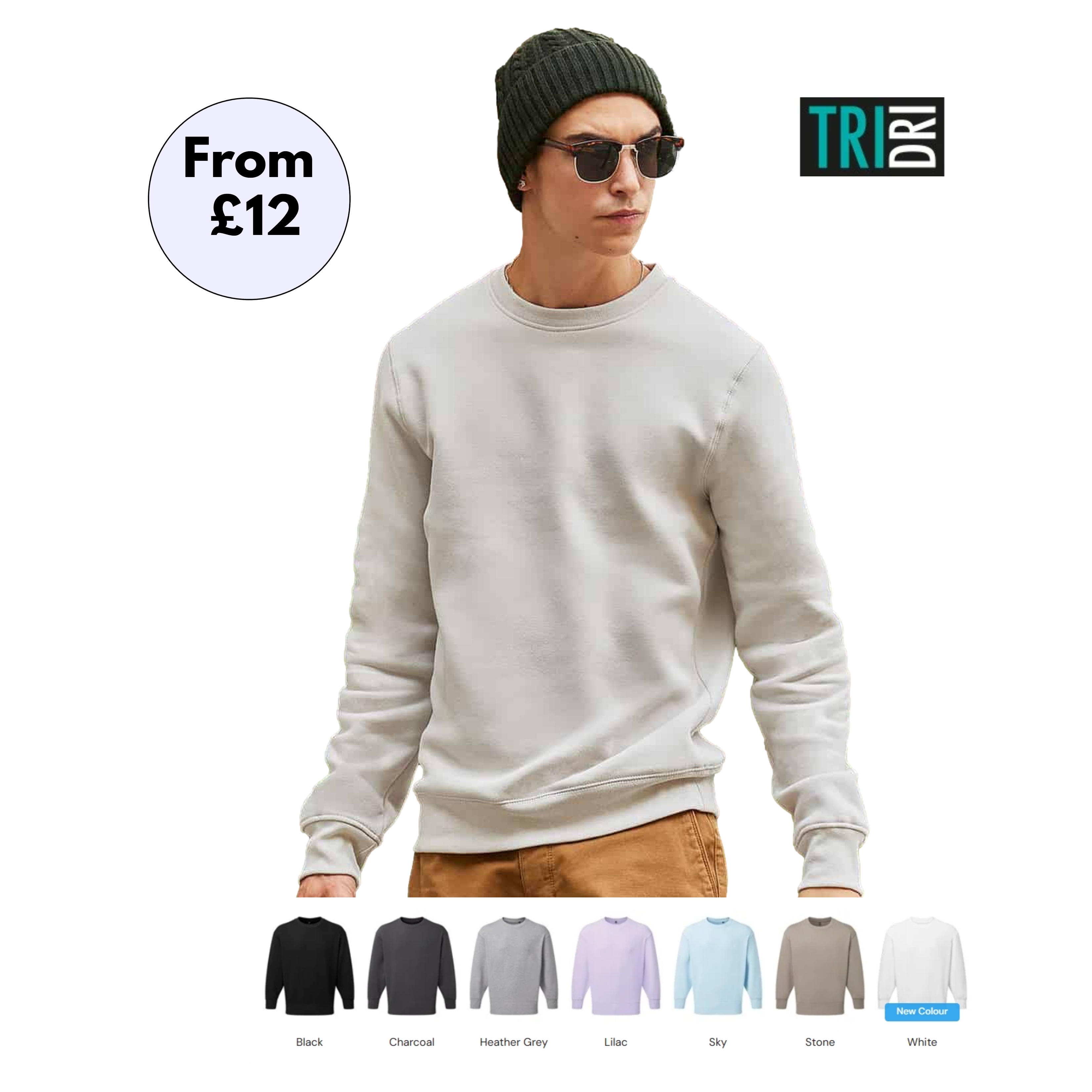 TR603 TriDri® recycled sweatshirt